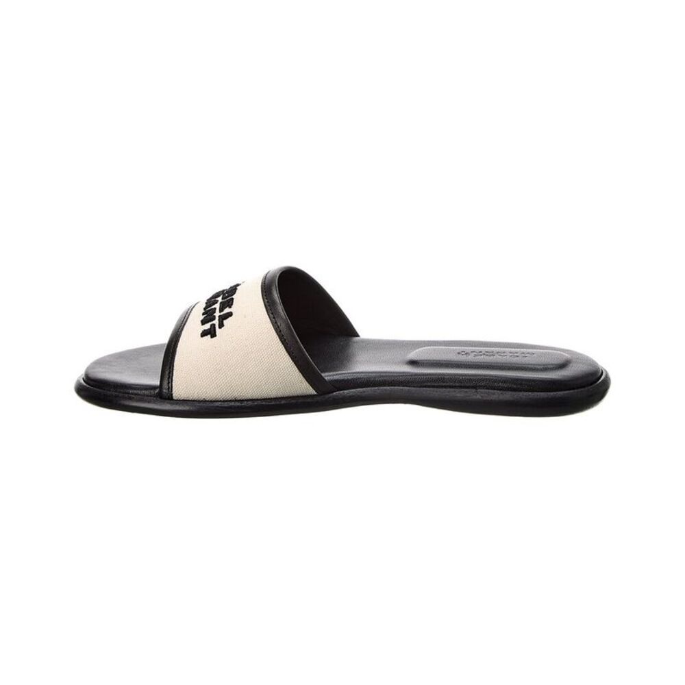 Isabel Marant Vikee Canvas & Leather Sandal, Beige - Picture 2 of 5
